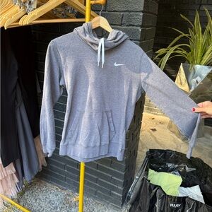 Nike Women's Heather Gray Hoodie